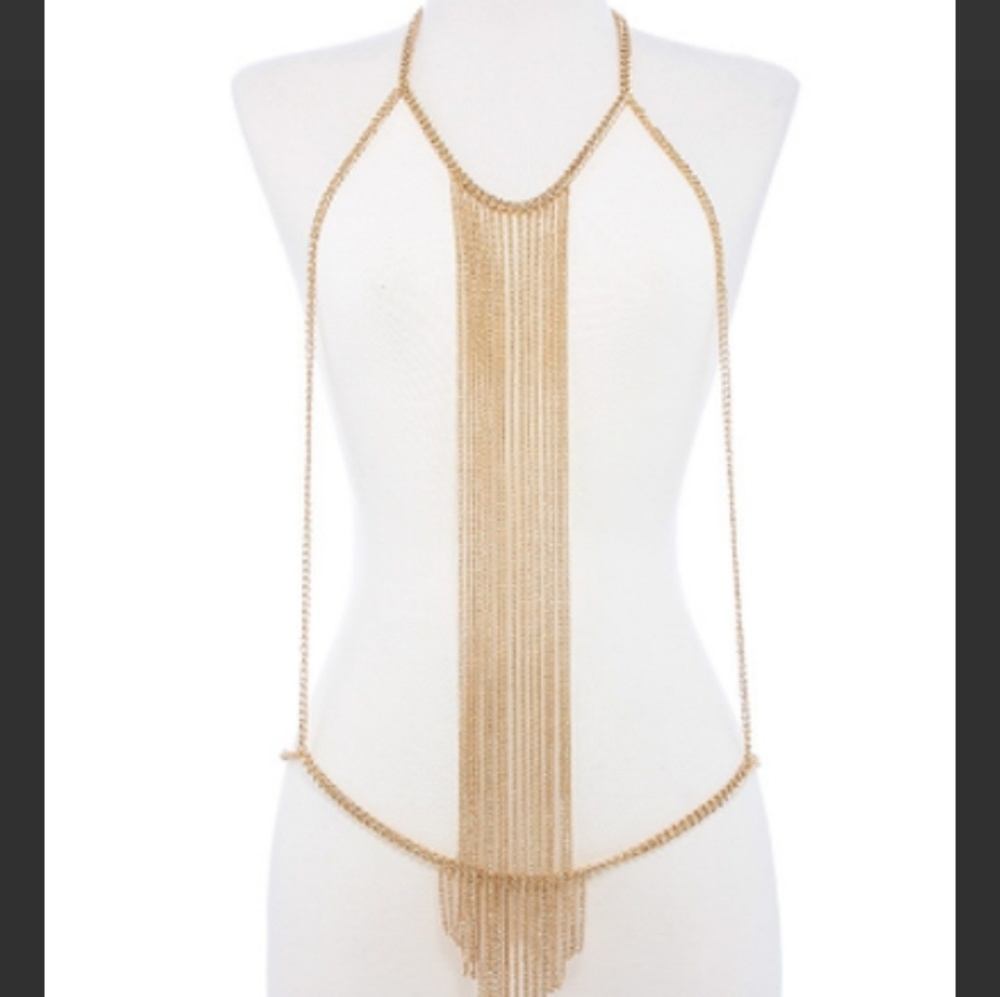 Goddess body chain